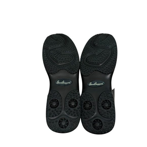 Sandbaggers Libby White, Pink and Black with Color-Block
Women’s Golf Loafers 9 - Picture 7 of 10